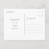 Afstuderen 2022 3 Foto Party Red Aankondigingskaart (Achterkant)