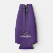 Afstuderen 2022 Afstuderen Paarse School Flesjeskoeler (Achterkant)