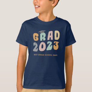 Afstuderen 2023 Aangepaste schoolnaam overeenkomen T-shirt
