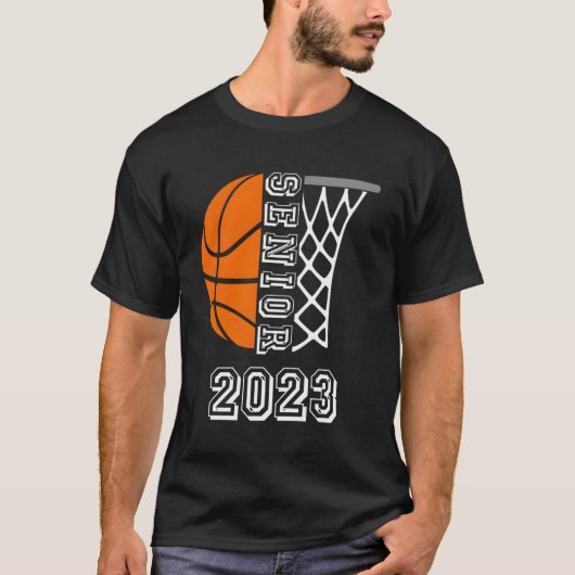Afstuderen 2023 Afstuderen Basketball P T-shirt (Voorkant)