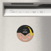 Afstuderen 2023 Cadeaubont Button Magneet (Insitu (Vaatwasser))