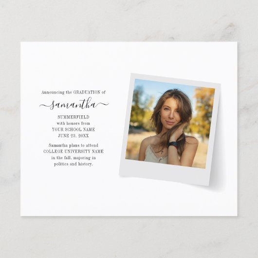 Afstuderen 2023 de Foto's van het Afstudeerder van (Achterkant)