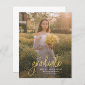 Afstuderen 2023 Foto Afstudeerder Open House Invit (Voorkant / Achterkant)