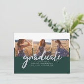 Afstuderen 2023 Foto Collage Green Silver Afstudee (Staand voorkant)