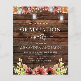 Afstuderen 2023 - Rustic Wood Sunflower