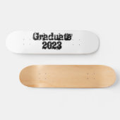 Afstuderen 2023 Trending Cool Persoonlijk Skateboard (Horizontaal)