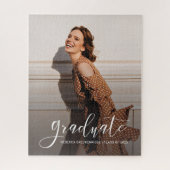 Afstuderen 2024 Afstudeerder Foto Senior Keepsake Legpuzzel (Verticaal)