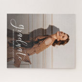 Afstuderen 2024 Afstudeerder Foto Senior Keepsake Legpuzzel (Horizontaal)