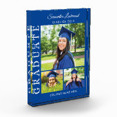 Afstuderen 2024 Afstudeerder Fotocollage Blauw Kee Fotoblokken (Links)