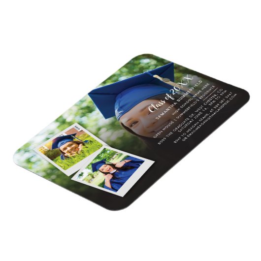 Afstuderen 2024 Afstudeerder Fotocollage Party Uit Magneet (Linkerzijde)