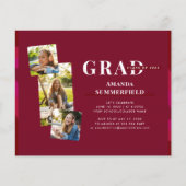 Afstuderen 2024 Afstudeerder Foto's Feestuitnodigi (Voorkant)