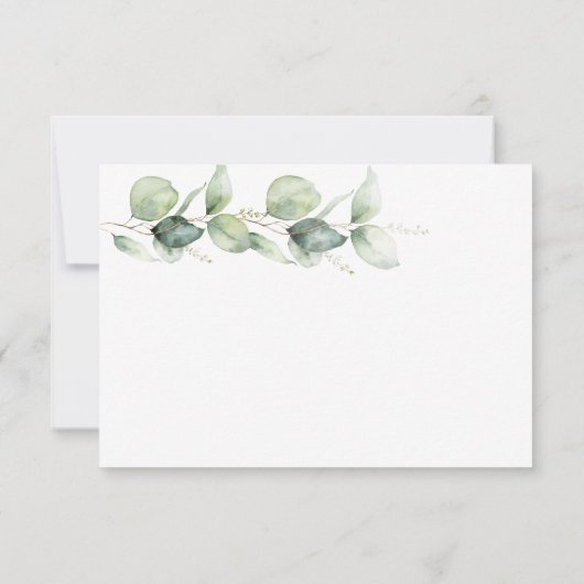 Afstuderen 2024 Eucalyptus Afstudeerder Partij Kaart (Achterkant)