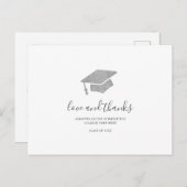 Afstuderen 2024 Foto Afstudeerder Dank u Briefkaart (Voorkant / Achterkant)