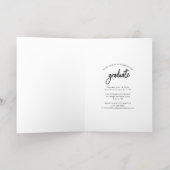 Afstuderen 2024 Foto Gouden Folie Aankondiging (Binnenlaag)