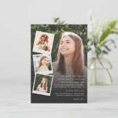 Afstuderen 2024 Fotocollage Open Huis Afstudeerder Kaart (Staand voorkant)