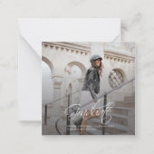 Afstuderen 2024 Kalligrafie Foto Aankondiging (Voorkant)