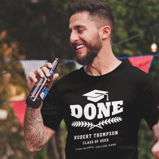 Afstuderen 2024 Klaar Afstuderen Klasse T-shirt