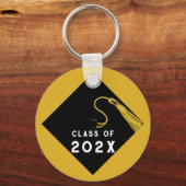 Afstuderen 2024 Memento Keepsake Gift Sleutelhanger (Voorkant)