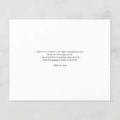 Afstuderen 2024 minimalistische aangepaste bedankp (Achterkant)