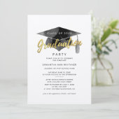 Afstuderen 2024 Minimalistische foto Afstudeerder  Kaart (Staand voorkant)