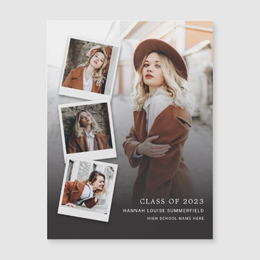 Afstuderen 2024 Multi Photo Afstudeerder Aankondig (Voorkant)