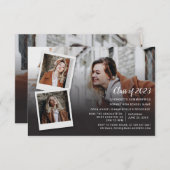 Afstuderen 2024 Multi-Photo Script Open Huis Kaart (Voorkant / Achterkant)