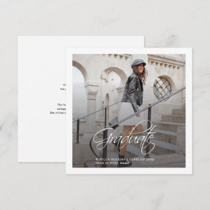 Afstuderen 2024 Script Photo Afstudeerder Notitiekaartje