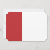Afstuderen 2024 Typografie Rood Wit Afstudeerder P Kaart (Achterkant)