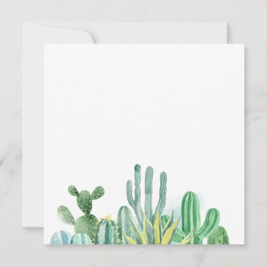 Afstuderen 2024 Waterverf Graduation Party Kaart (Achterkant)