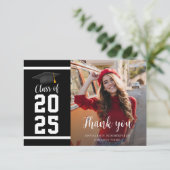 Afstuderen 2025 Afstudeerder Foto Dank U Kaart (Staand voorkant)