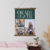 Afstuderen 2025 Afstudeerder Fotocollage Keepsake Hangend Wandkleed (Slaapkamer)