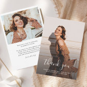 Afstuderen 2025 Afstudeerder Foto's Bedankkaart