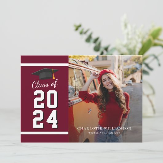 Afstuderen 2025 Afstudeerder Foto's Bourgogne Afst Aankondiging (Staand voorkant)