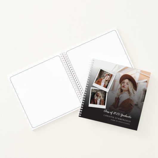 Afstuderen 2025 Afstudeerder Foto's Script Gast Notitieboek (Binnen)