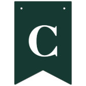 Afstuderen 2025 Afstudeerder Groen Wit Vlaggetjes (Tweede vlag)