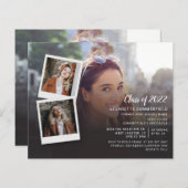 Afstuderen 2025 Afstudeerder Party Fotouitnodiging (Voorkant / Achterkant)