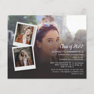 Afstuderen 2025 Afstudeerder Party Fotouitnodiging