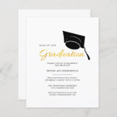 Afstuderen 2025 Afstudeerder Uitnodiging (Voorkant / Achterkant)