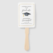 Afstuderen 2025 Afstudeerfeest voor fotoscript Handwaaier (Voorkant)