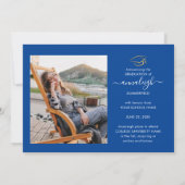 Afstuderen 2025 Afstudeerfoto's Script Modern Aankondiging (Achterkant)