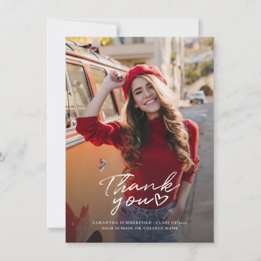 Afstuderen 2025 Afstuderen foto's Notitiekaartje (Voorkant)