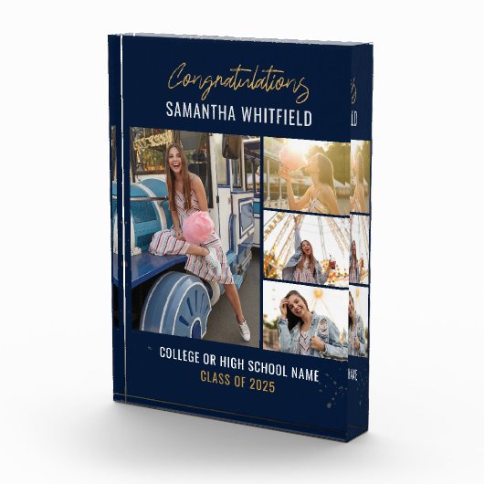 Afstuderen 2025 Afstuderen Keepsake Fotoblokken (Rechts)
