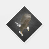 Afstuderen 2025 Bald Eagle met Diploma Servet (Hoek)