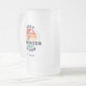 Afstuderen 2025 Beste Ingenieur Afstuderen Aangepa Matglas Bierpul (Voorkant links)