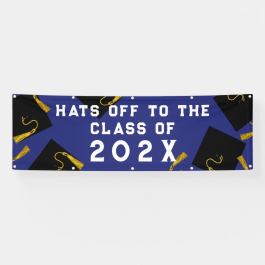 Afstuderen 2025 Blauwe Banner (Horizontaal)
