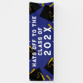 Afstuderen 2025 Blauwe Banner (Verticaal)