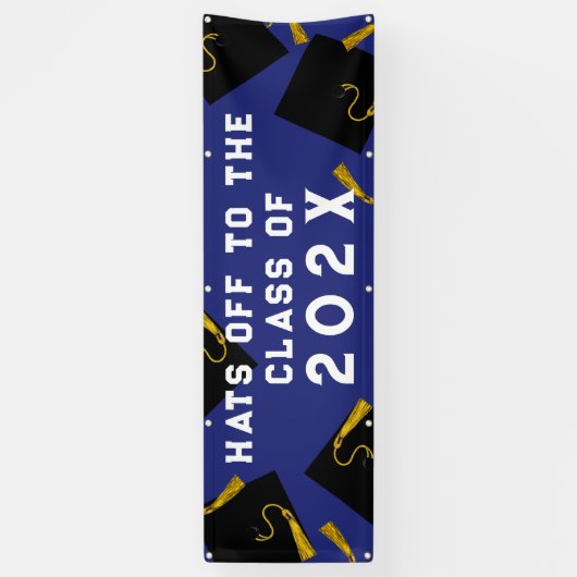 Afstuderen 2025 Blauwe Banner (Verticaal)