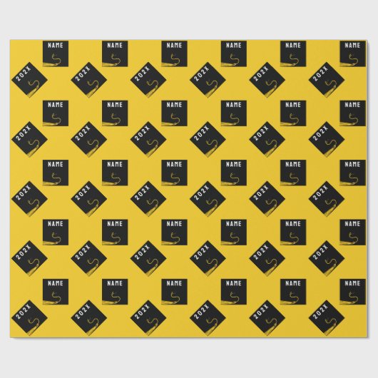 Afstuderen 2025 cadeau cadeaupapier (Vlak)