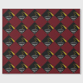 Afstuderen 2025 cadeau cadeaupapier (Vlak)