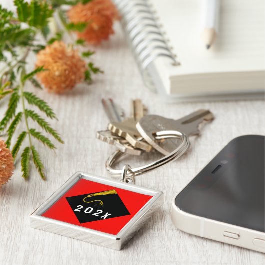 Afstuderen 2025 cadeau sleutelhanger (Zijkant)